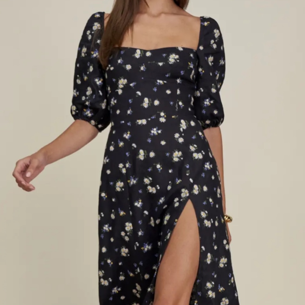 Reformation Belgium Linen Dress